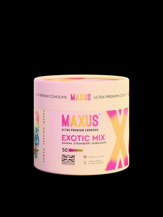 Презервативы со вкусом фруктовый Микс Exotic Mix, 50 шт