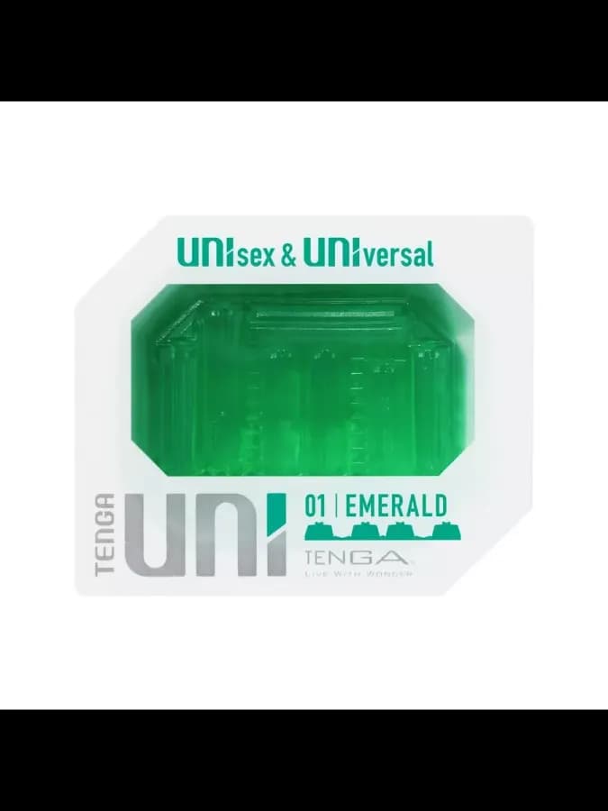 Мастурбатор Tenga Uni Emerald — фото 2