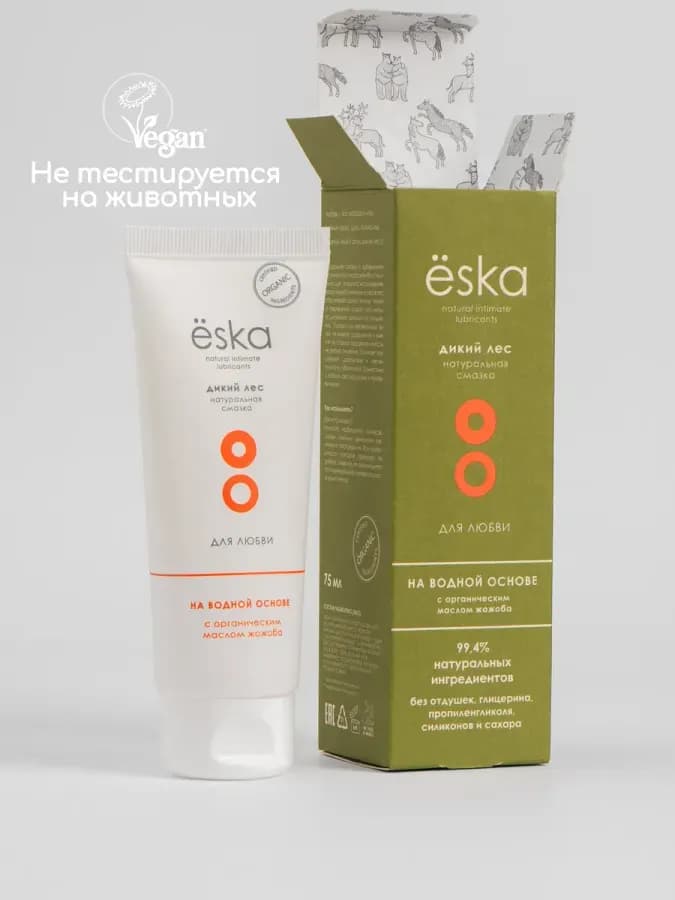 Анальный лубрикант смазка Eska "Дикий лес" - 75 мл — фото 3