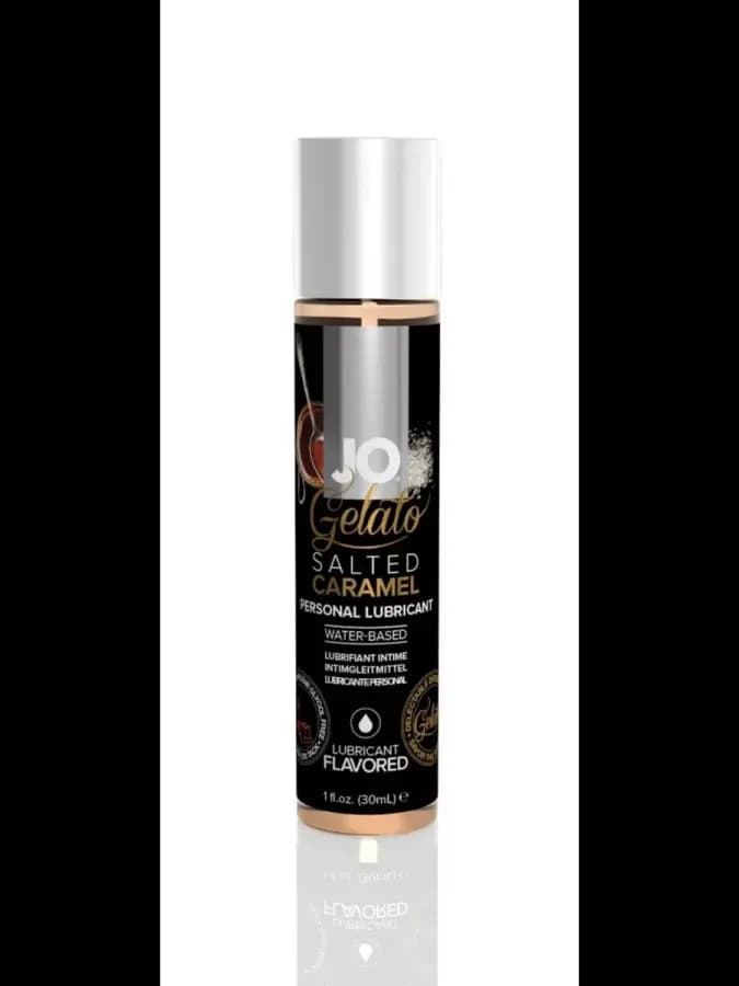 Вкусовой лубрикант "Соленая карамель" JO Gelato Saltes Caramel, 30 мл