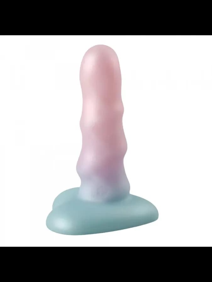 Нереалистичный дилдо Unicorn Mini Light (12,5*3,5 см) — фото 4