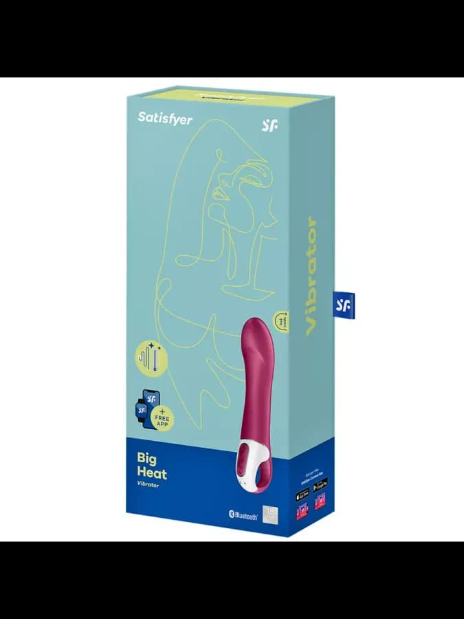 Вибратор Satisfyer Big Heat с подогревом (Connect App) — фото 2