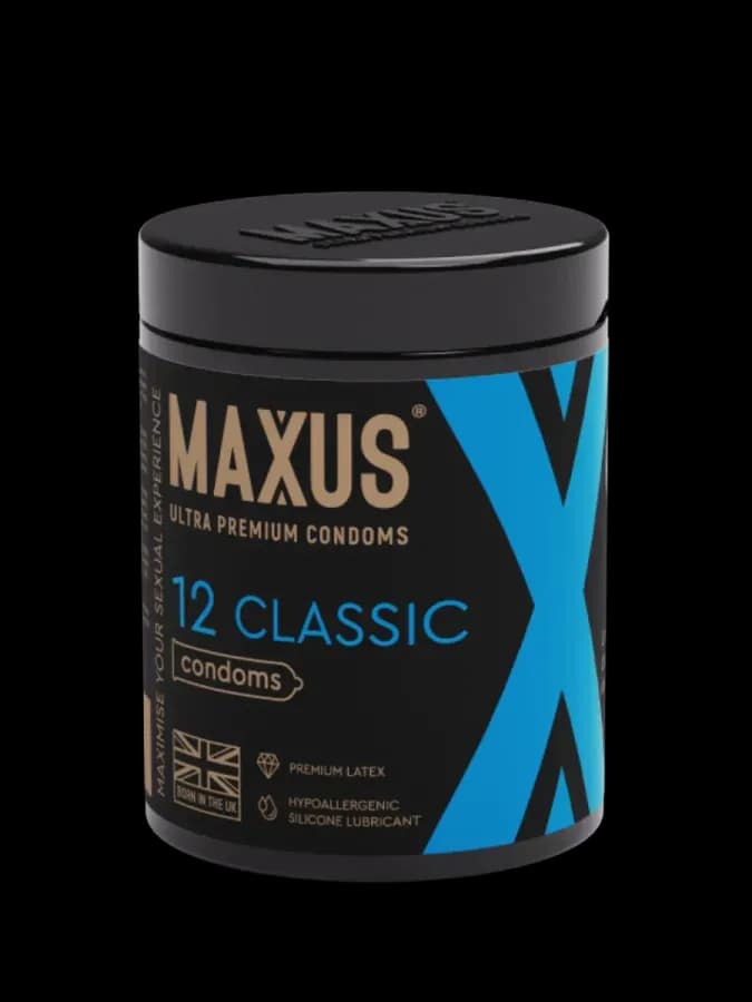 Презервативы классические MAXUS Classic X-Edition 12 шт