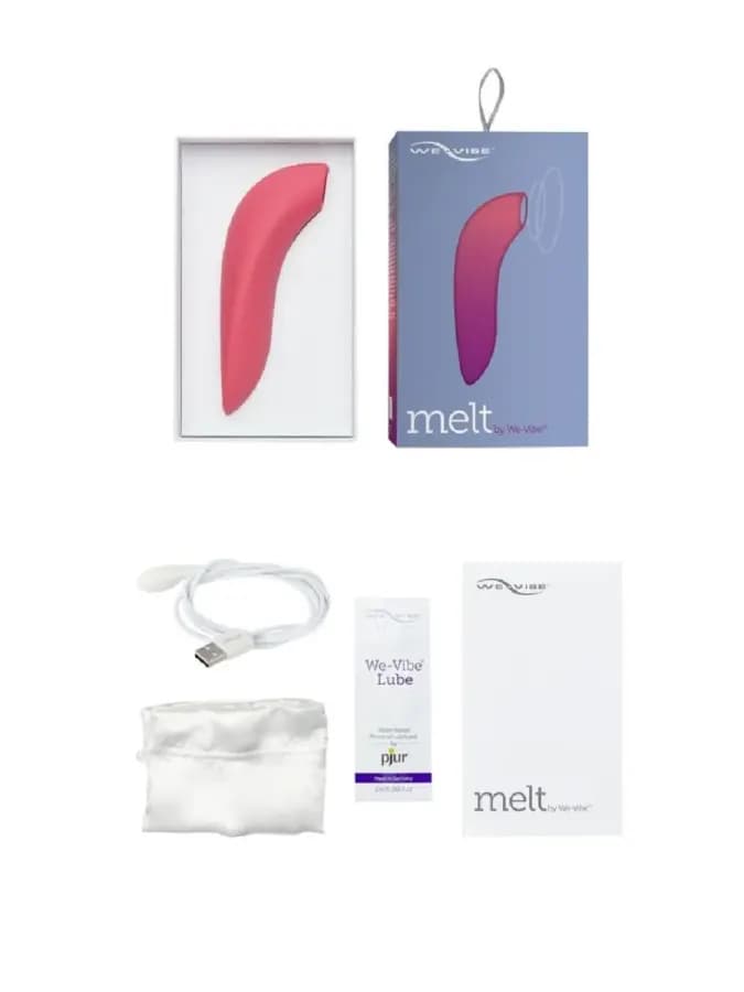 WE-VIBE Melt Бесконтактный клиторальный стимулятор розовый — фото 3