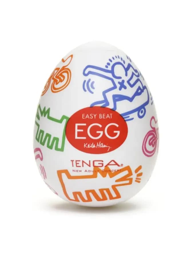 TENGA&Keith Haring Egg Мастурбатор яйцо Street