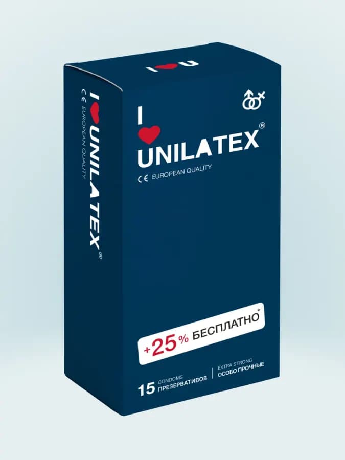 Особопрочные презервативы Extra Strong 12+3 шт