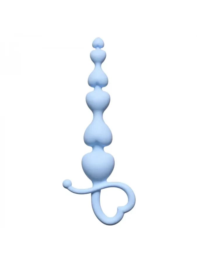 Анальная цепочка Begginers Beads Blue 4102-02Lola