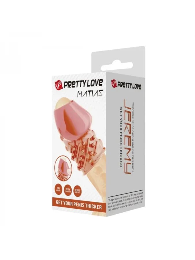 Насадка на пенис с вибрацией Pretty love