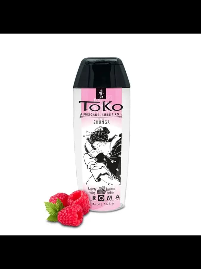 Увлажняющий лубрикант Toko Aroma, Малиновое чувство — фото 1