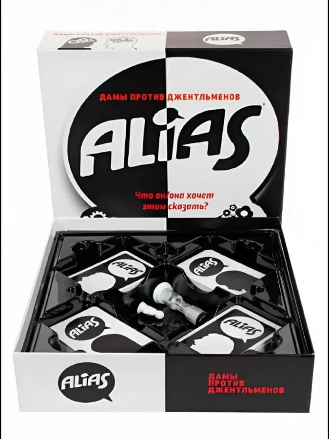 Настольная игра Alias Дамы против джентльменов битва полов — фото 2