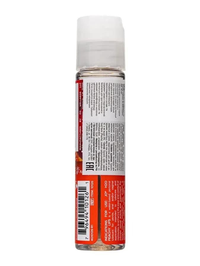 Вкусовой лубрикант Flavored Peachy Lips - 30 мл — фото 3