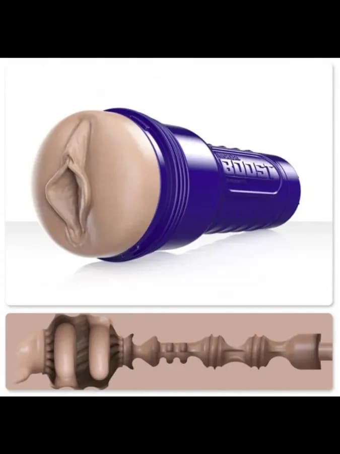 Мастурбатор Fleshlight Boost Bang светлый (вагина)