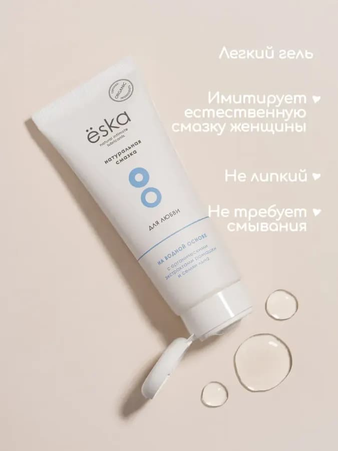 Интимная смазка на водной основе eska
